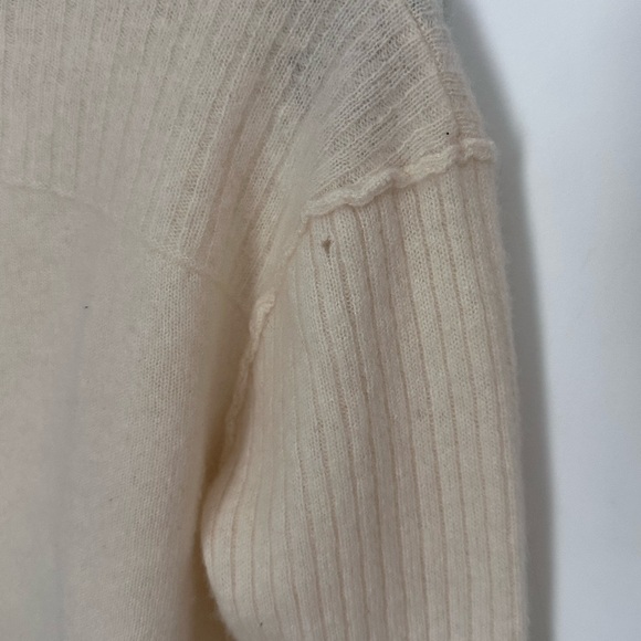 Free People Cream 100% Cashmere Sweater - Picture 6 of 6